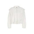Women’s White Viscose Shirt – Isabel Marant Mikia Elegant Top