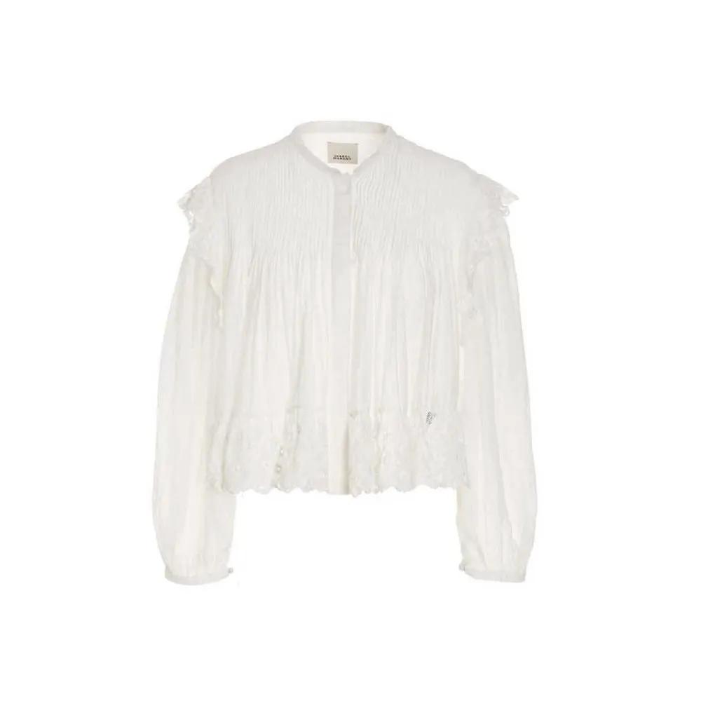 Women’s White Viscose Shirt – Isabel Marant Mikia Elegant Top
