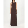 Robe décontractée en jersey marron Max Mara