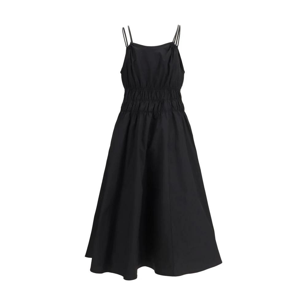 PINKO Black Cotton Casual Dress by PINKO