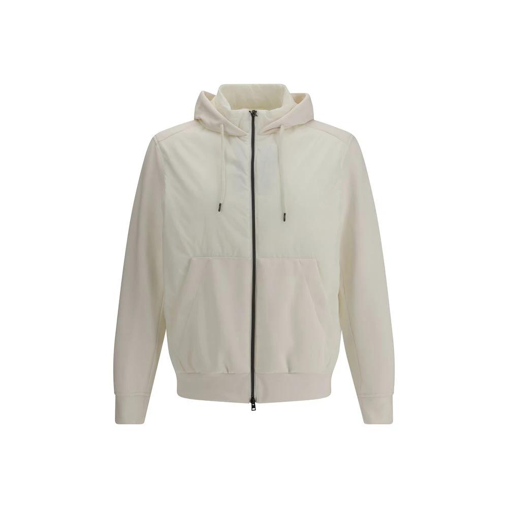 Herno White Polyamide Shell Jacket by Herno