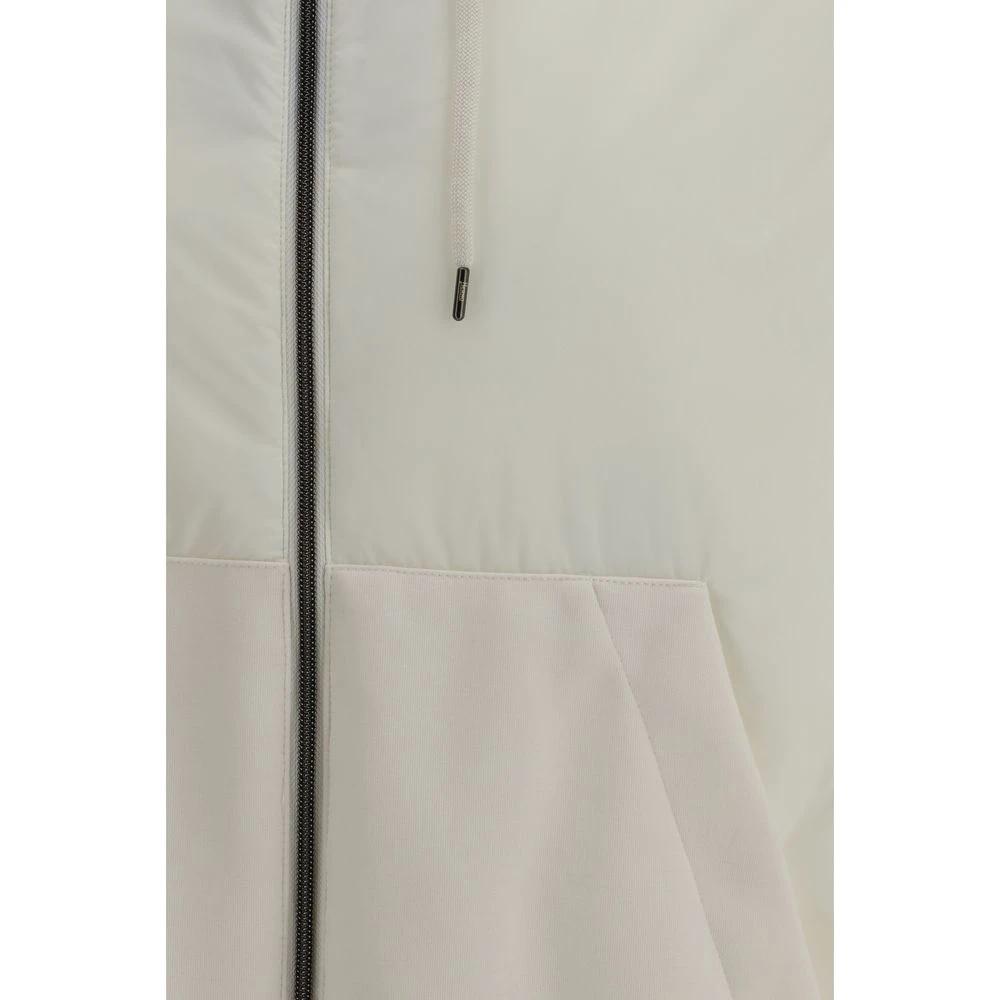 Herno White Polyamide Shell Jacket by Herno