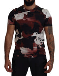Dolce & Gabbana Multicolor Tie Dye Cotton Crew Neck T-shirt by Dolce & Gabbana