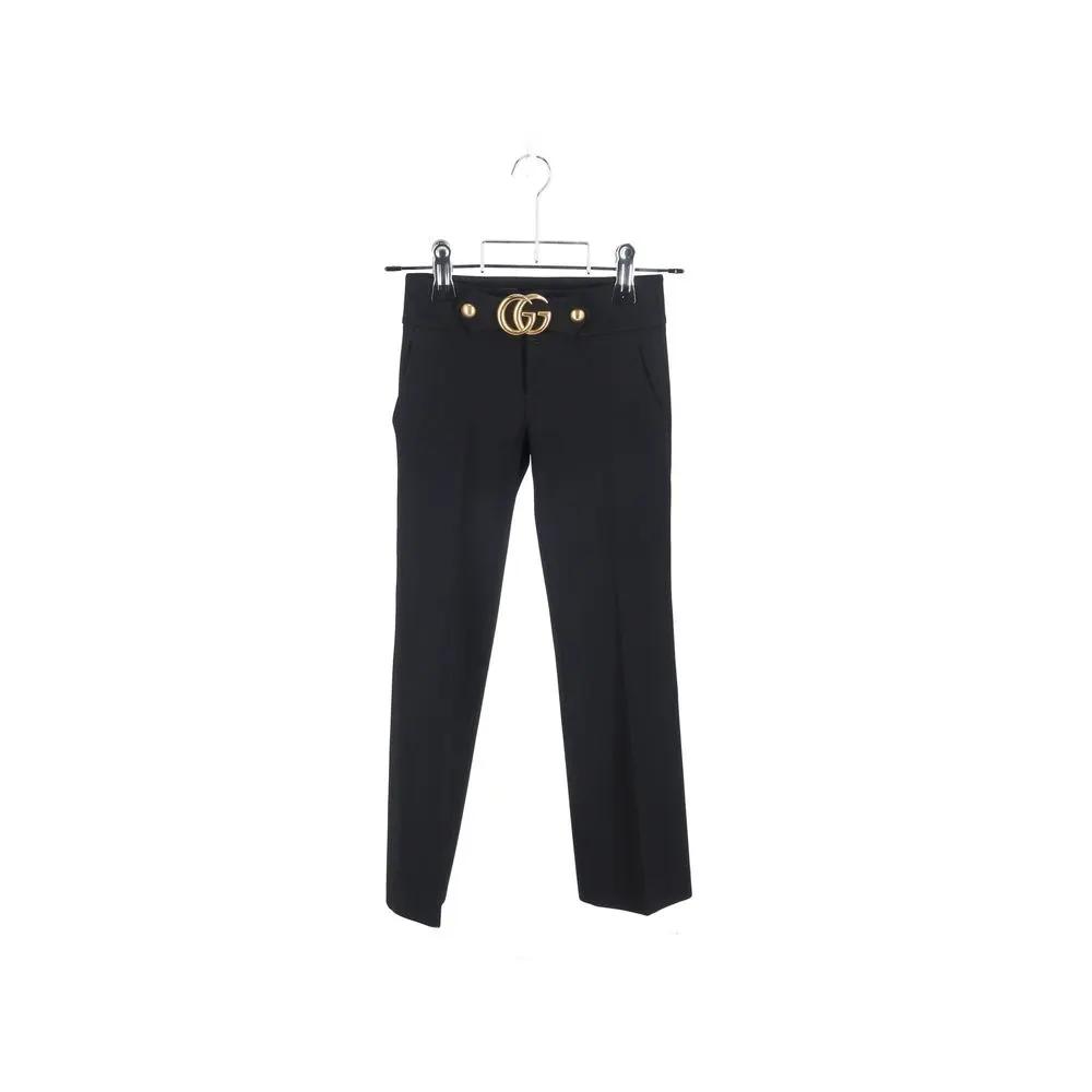 Pantalon habillé Gucci en viscose noire