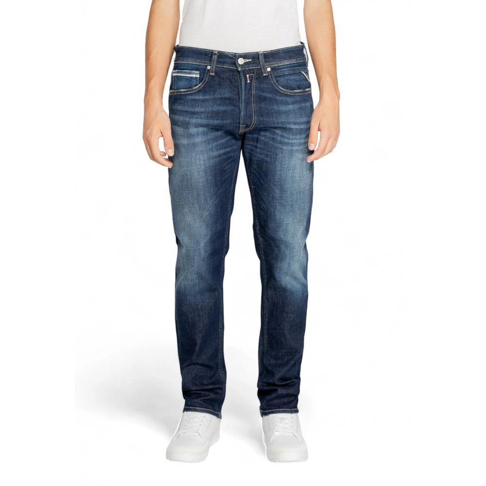 Replay Blue Cotton Jeans Denim by Replay