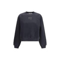 Alexander Wang Black Cotton Sweatshirt by Alexander Wang