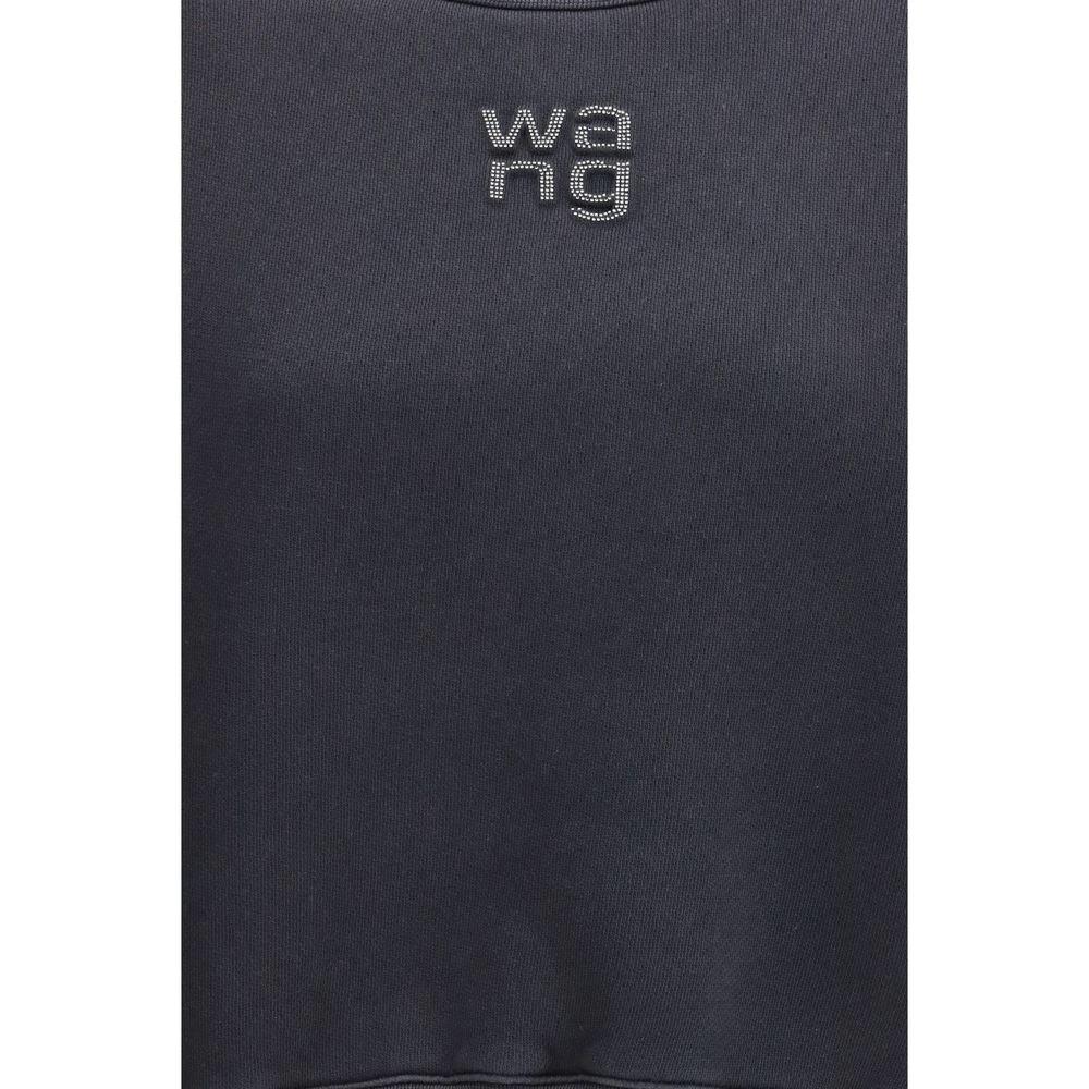 Alexander Wang Black Cotton Sweatshirt by Alexander Wang