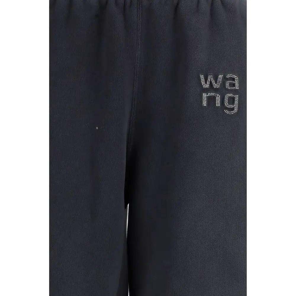 Alexander Wang Black Cotton Joggers (Workout Pants)