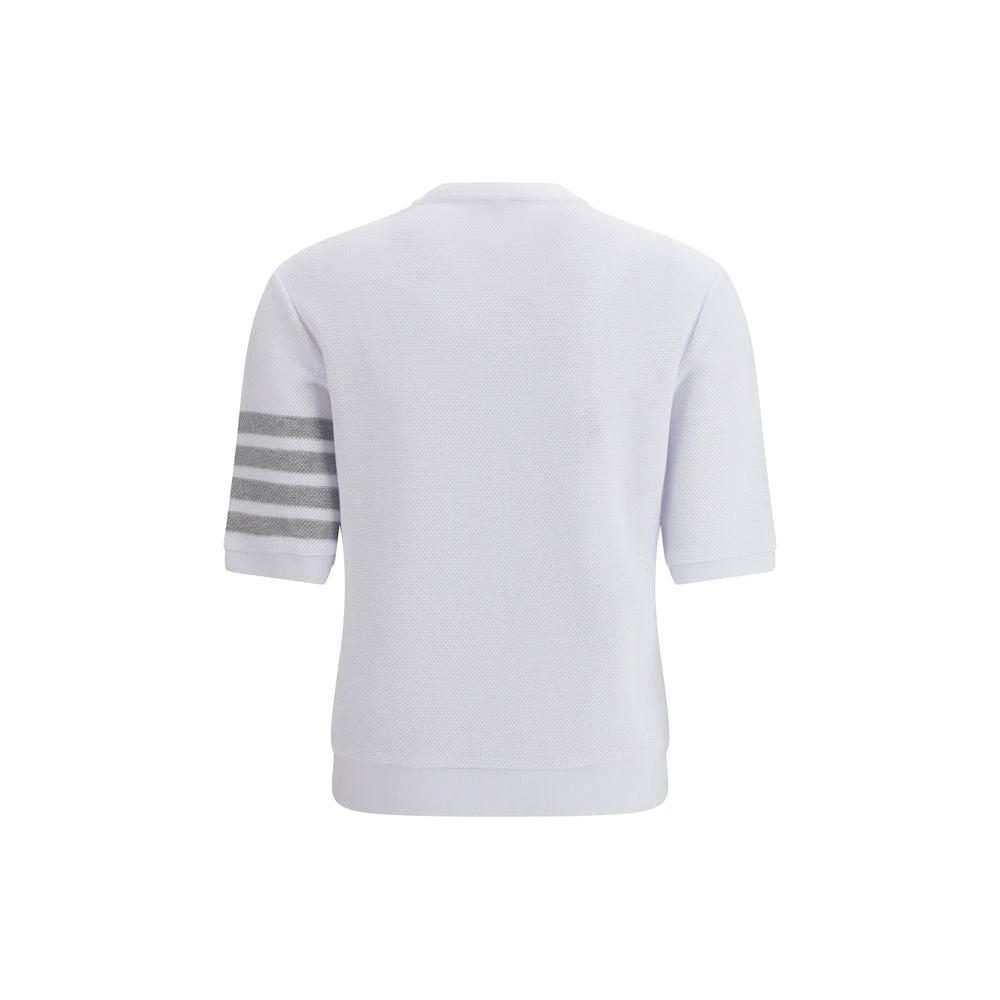 Thom Browne White Cotton Sportswear