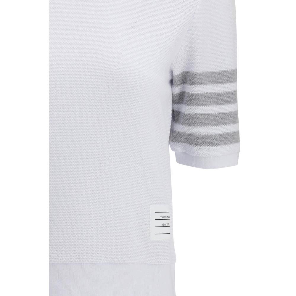 Thom Browne White Cotton Sportswear