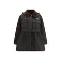 Manteau en coton marron Barbour