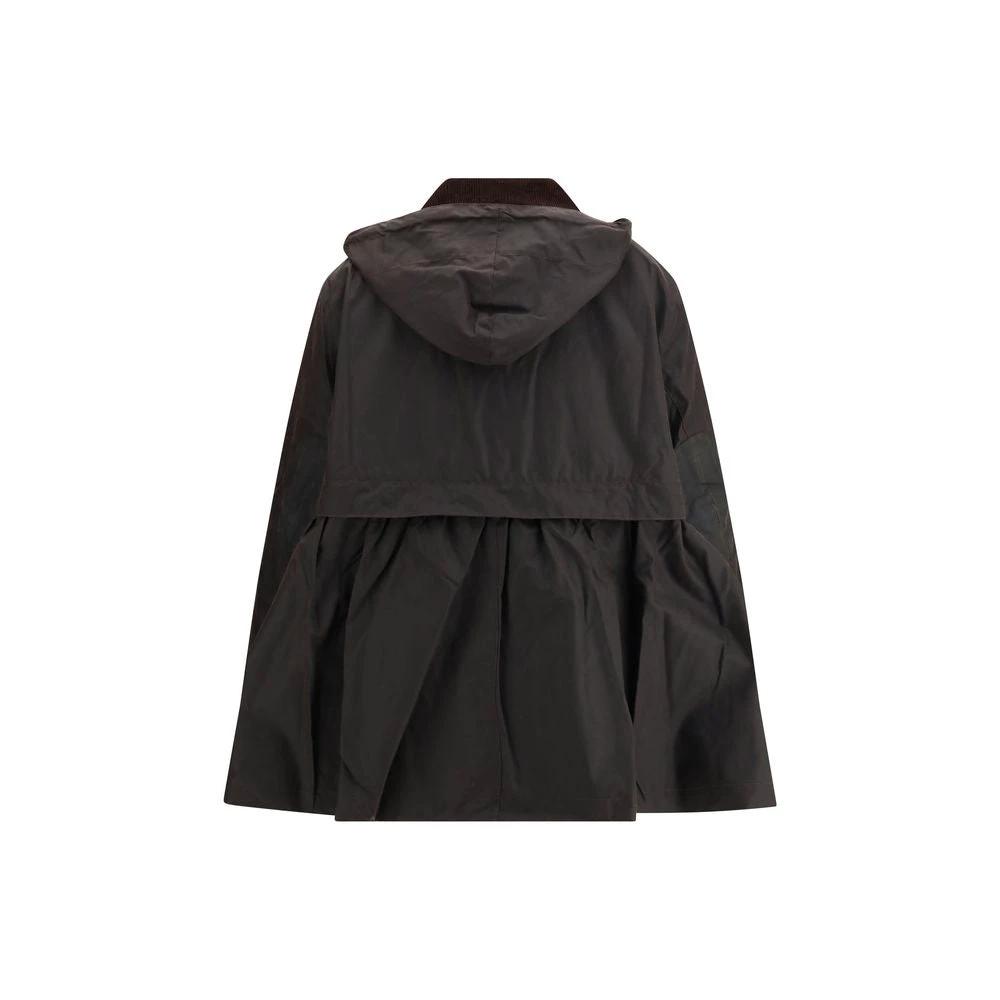 Manteau en coton marron Barbour