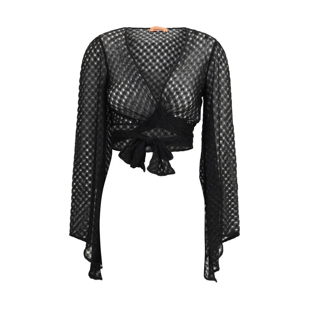 Missoni Black Rayon Top by Missoni