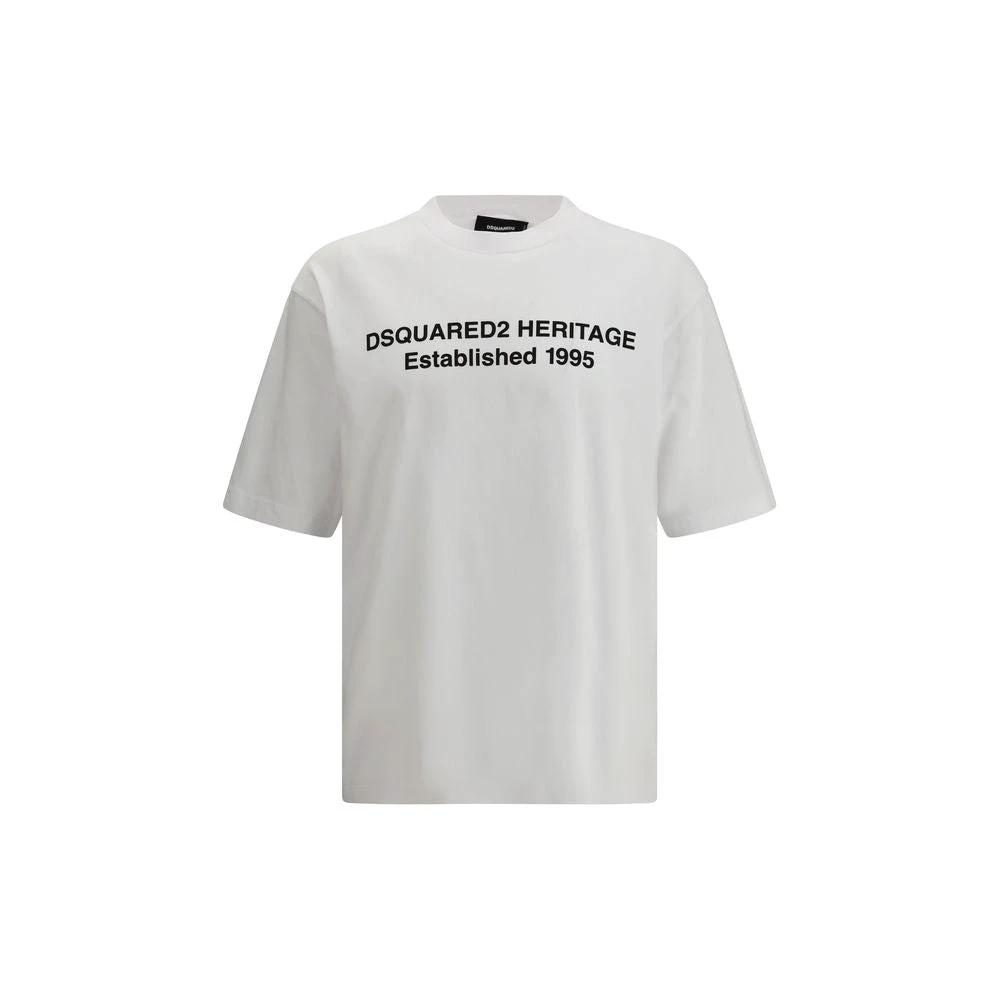 Dsquared² White Cotton T-Shirt by Dsquared²