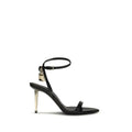 Sandales à talons aiguilles Tom Ford en cuir de chèvre noir