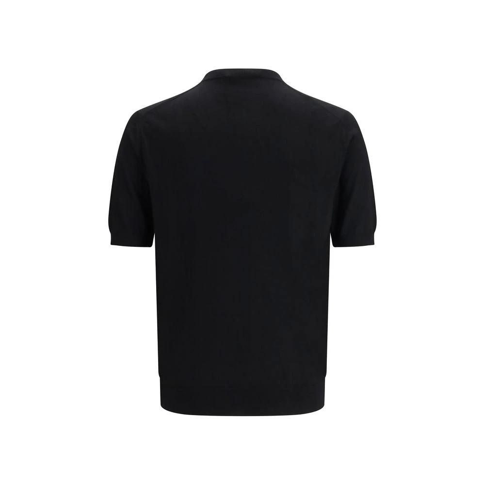 Prada Black Fleece Wool T-Shirt