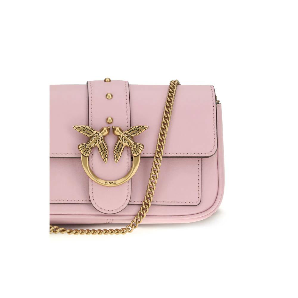 PINKO Multicolor Calf Leather Bos Taurus Shoulder Bag by PINKO