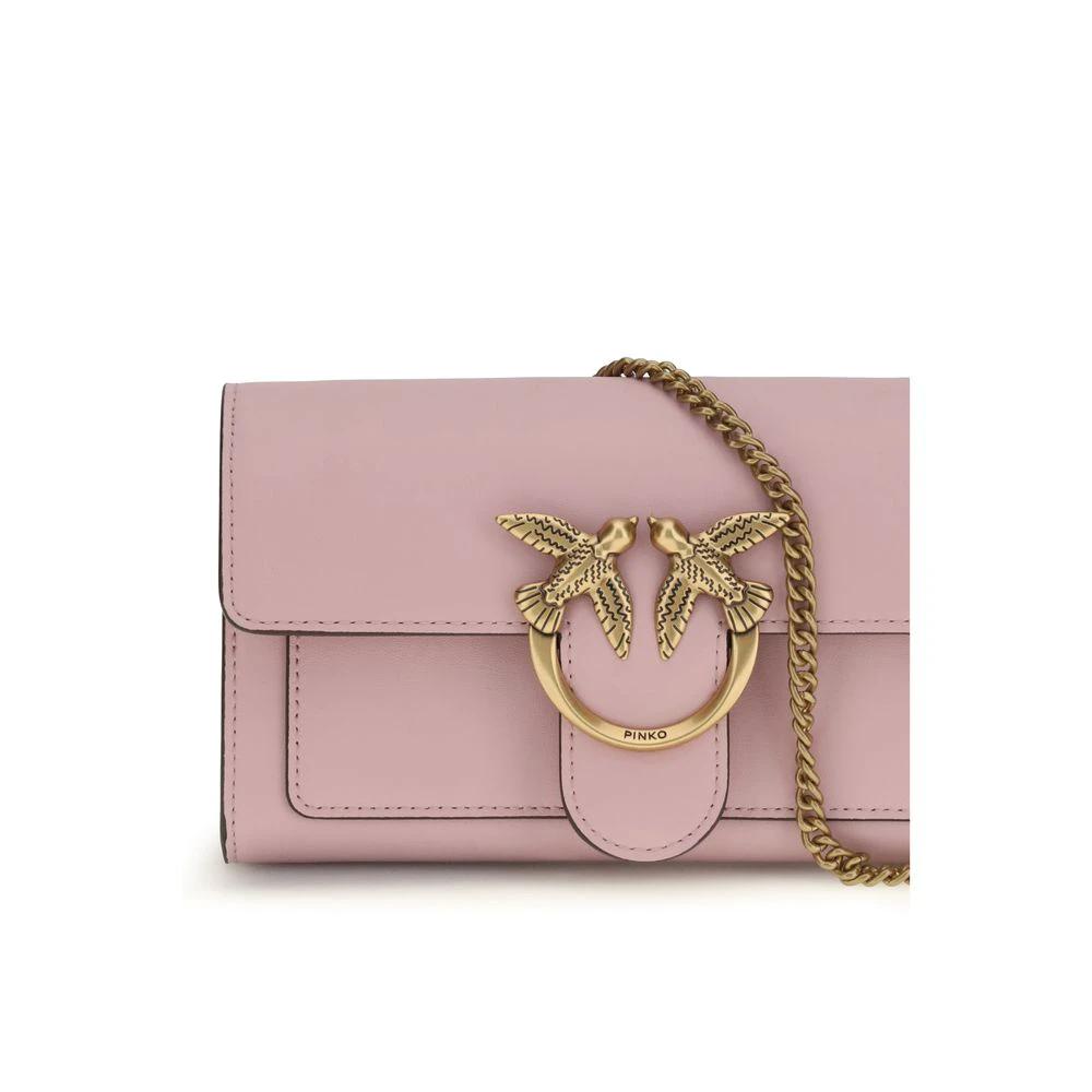 PINKO Multicolor Calf Leather Bos Taurus Shoulder Bag by PINKO