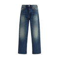 Jean bleu loose homme – Sunflower denim coton bio oversize SS26
