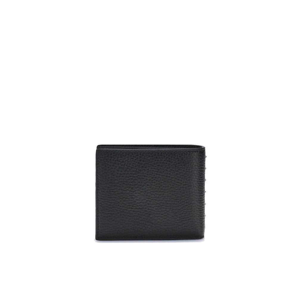 Valentino Garavani Black Leather Wallet