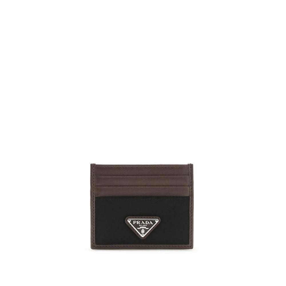 Prada Brown Calf Leather Bos Taurus Wallet by Prada