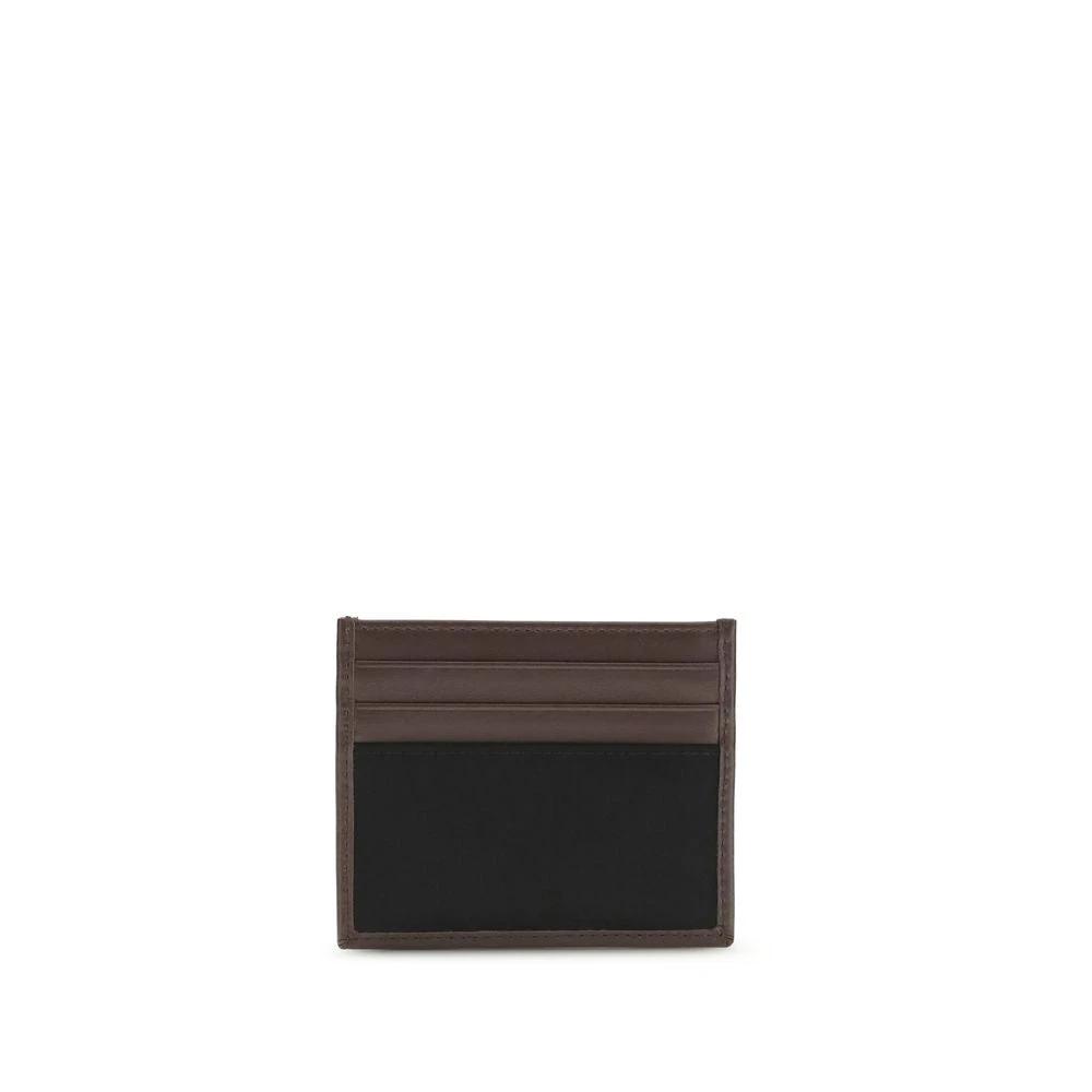 Prada Brown Calf Leather Bos Taurus Wallet by Prada