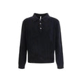 Polo de coton noir tournesol