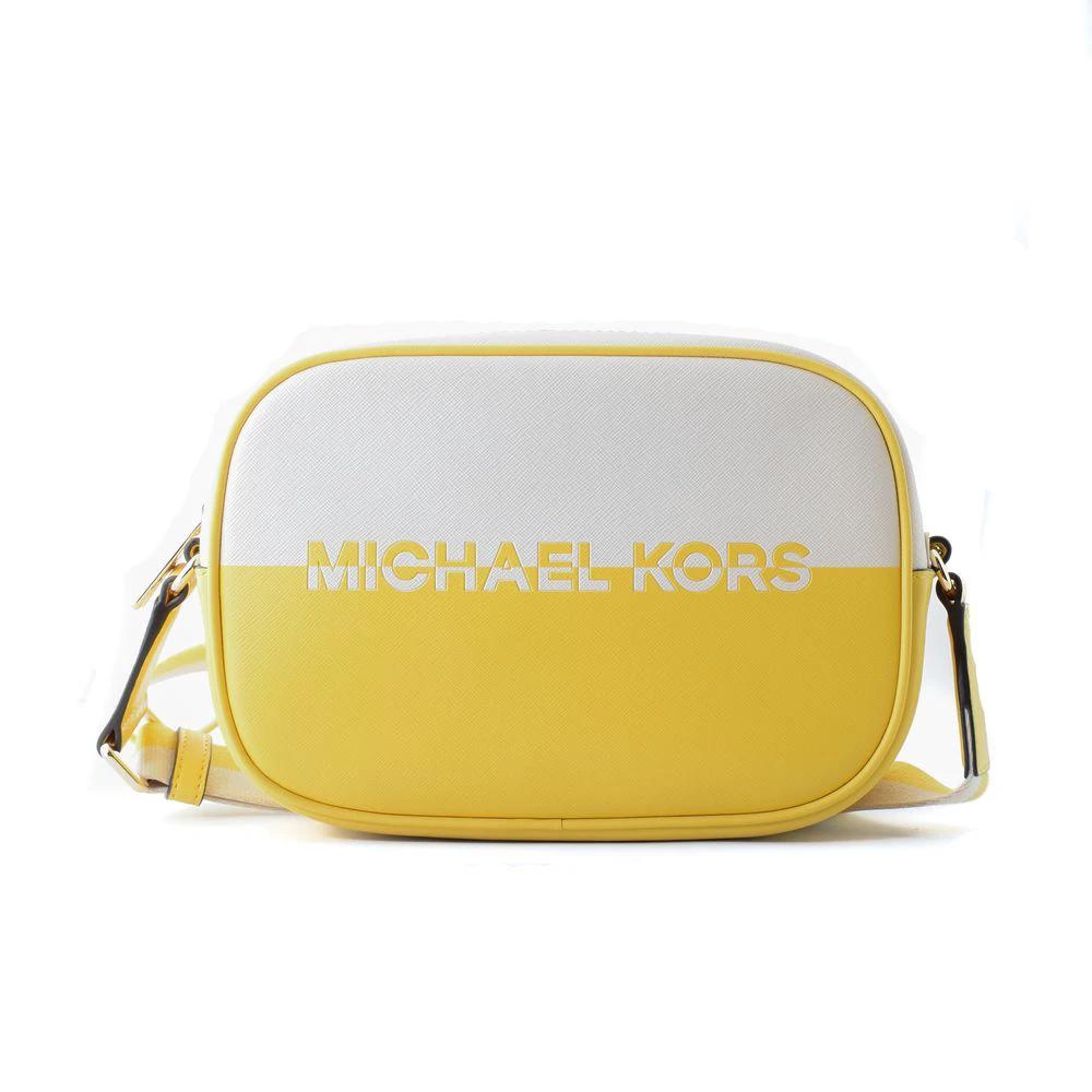 Michael Kors Bicolor Canvas Crossbody Bag by Michael Kors