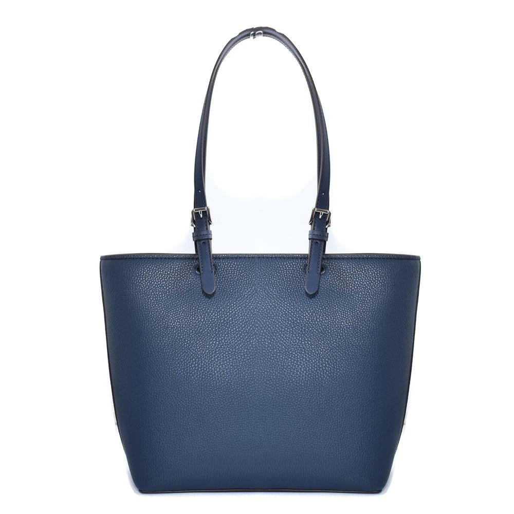 Michael Kors Blue Artificial Leather Tote Bag by Michael Kors