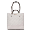 Michael Kors White Leather Tote Bag by Michael Kors