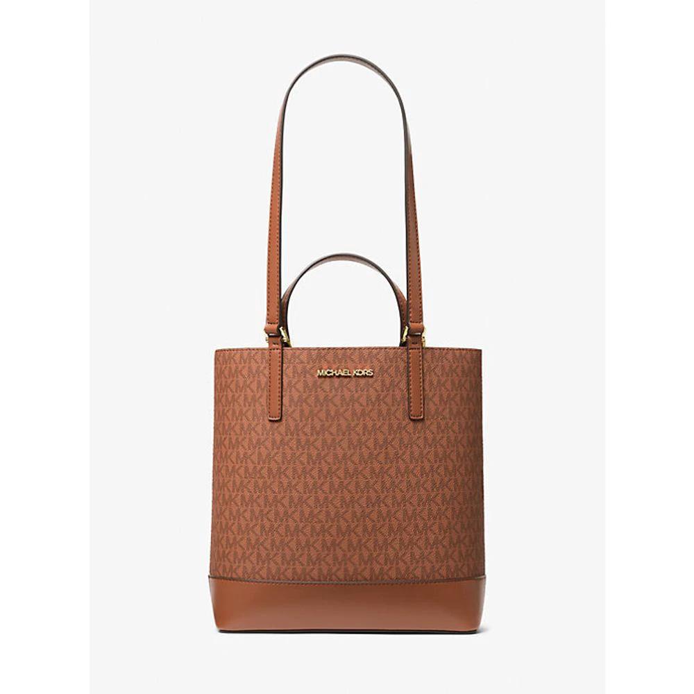 Michael Kors Brown Leather Tote Bag by Michael Kors