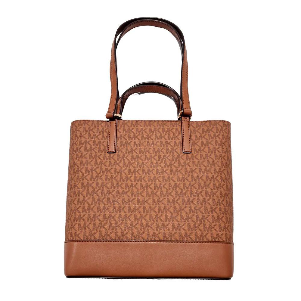 Michael Kors Brown Leather Tote Bag by Michael Kors