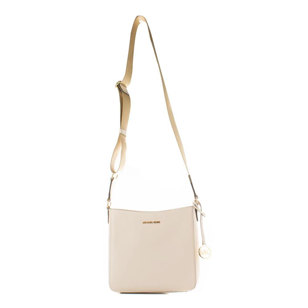 Michael Kors Beige Canvas Crossbody Bag by Michael Kors
