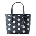 Michael Kors Blue Canvas Tote Bag by Michael Kors