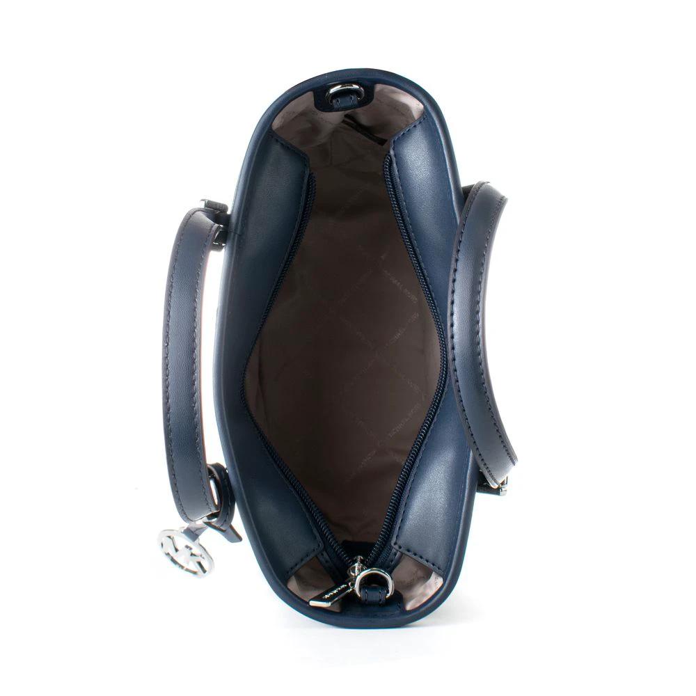 Michael Kors Blue Canvas Tote Bag by Michael Kors