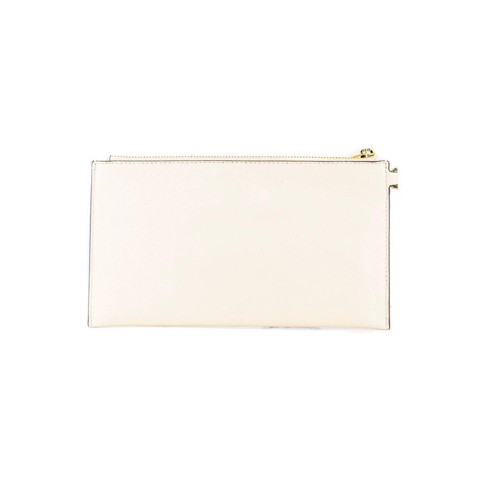 Michael Kors Beige Leather Clutch Bag by Michael Kors