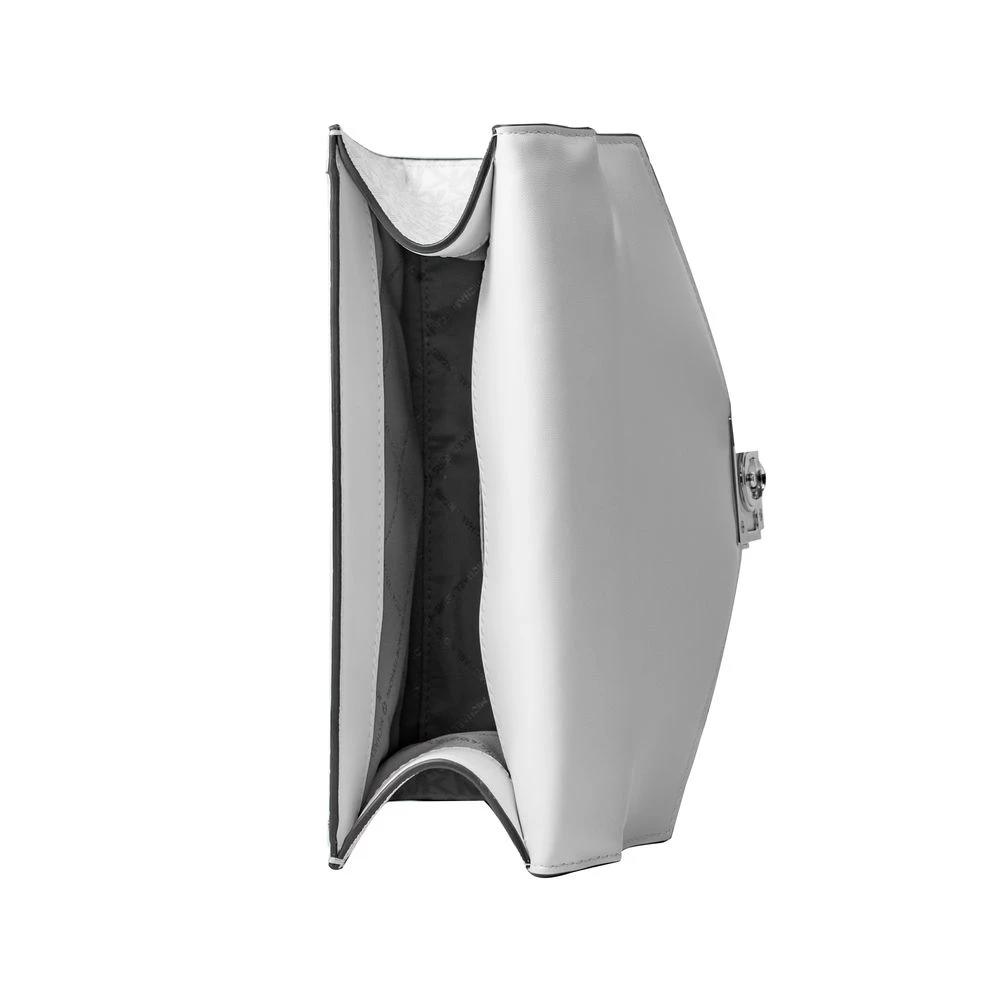 Michael Kors White Canvas Crossbody Bag by Michael Kors