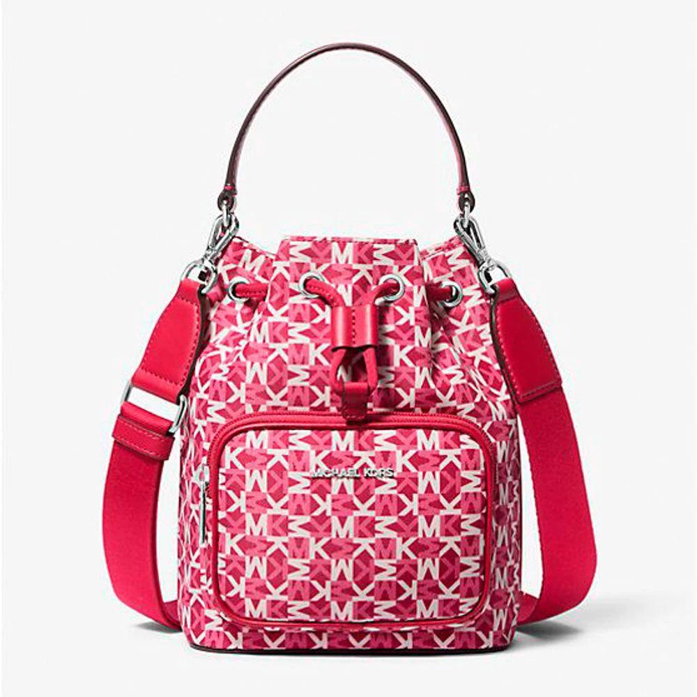 Michael Kors Multicolor Nylon Backet Bag by Michael Kors