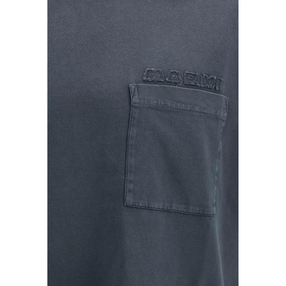 Marni Black Cotton T-Shirt by Marni