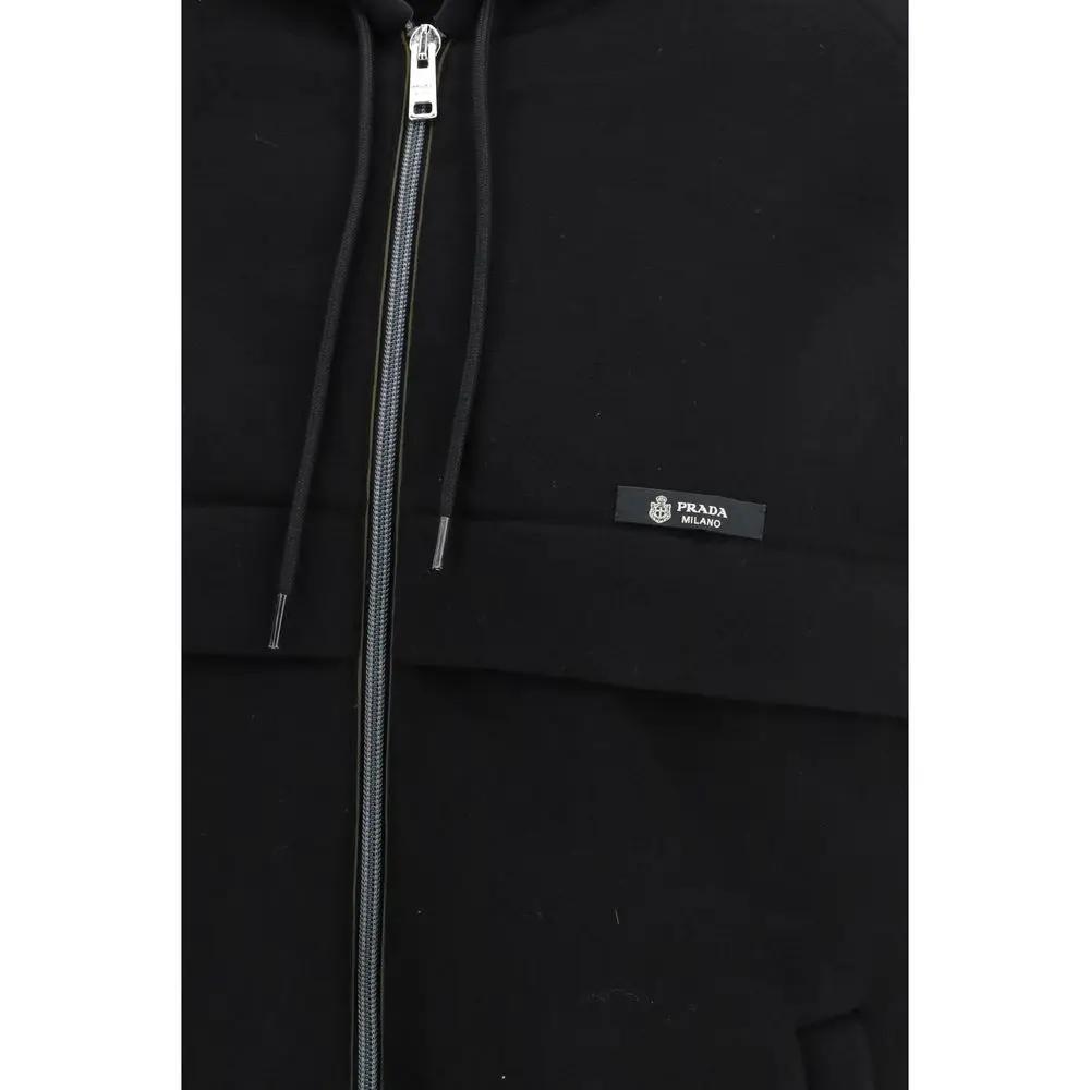 Prada Black Polyester Shell Jacket