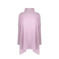 Poncho en Laine Vierge Violet Herno