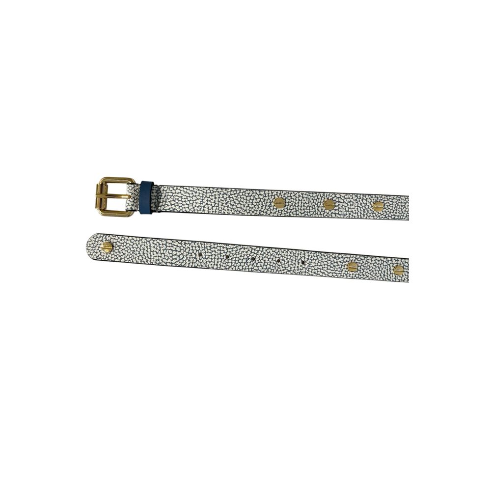 Ceinture femme en polyvinyle bleu bourguignon