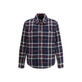 Gucci Blue Cotton Jackets And Coat