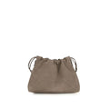 Pochette Bos Taurus en cuir de veau beige Brunello Cucinelli