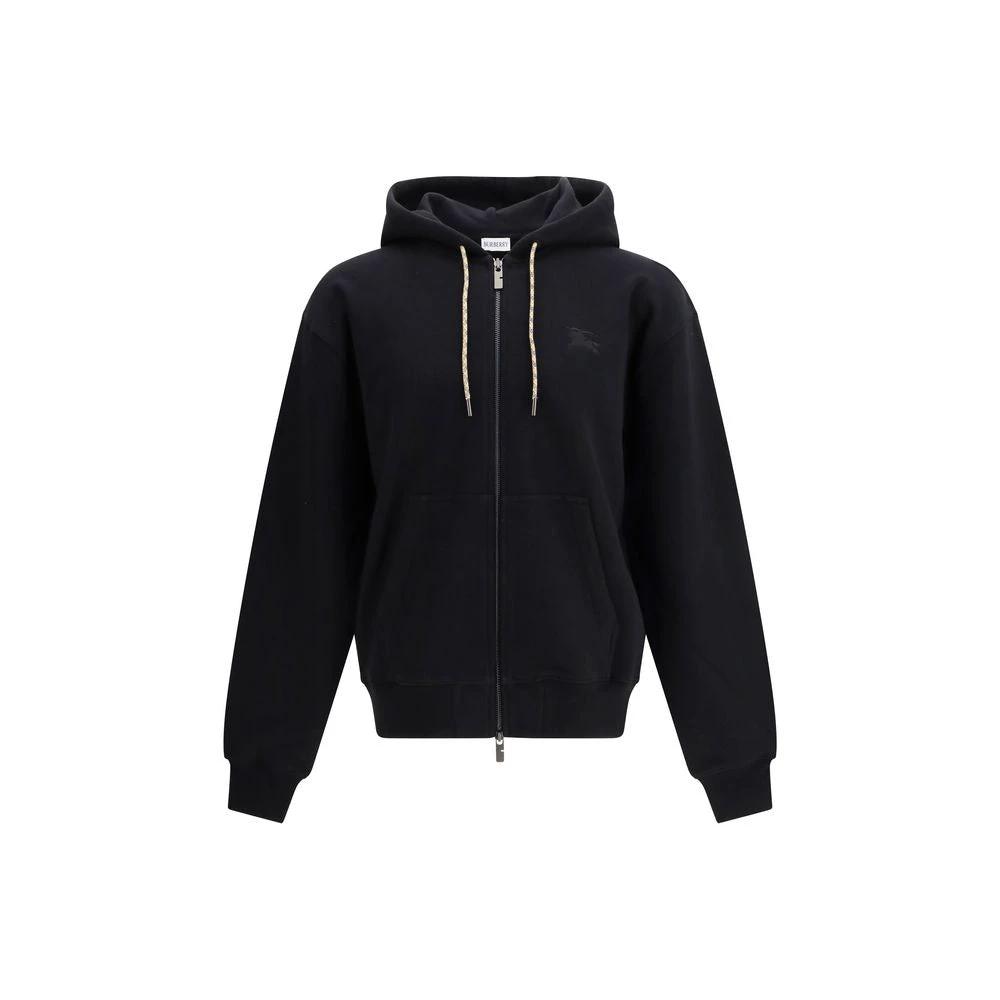 Burberry Black Cotton Sweatshirt by Burberry