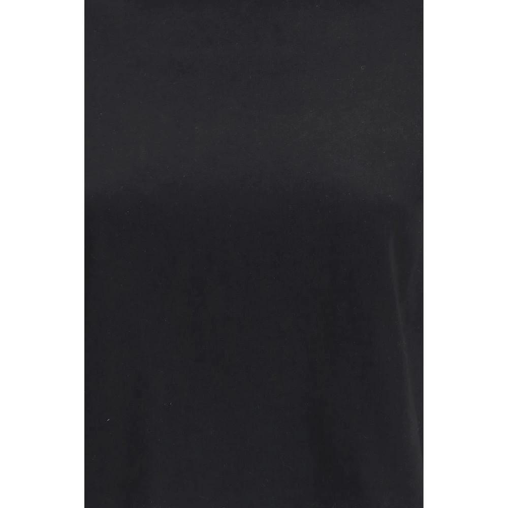 Loulou De Saison Black Cotton Long Sleeve T-Shirt by Loulou De Saison