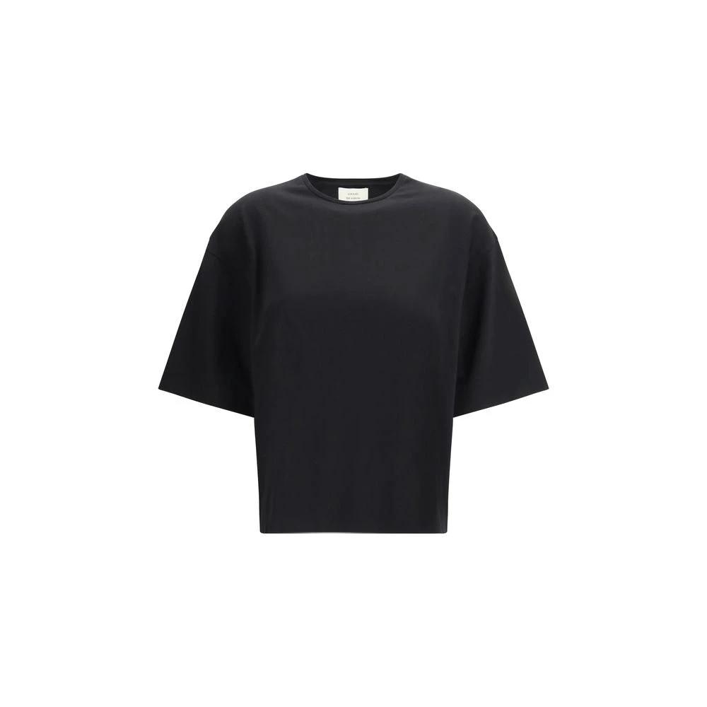 Loulou De Saison Black Cotton T-Shirt by Loulou De Saison