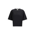 Loulou De Saison Black Cotton T-Shirt by Loulou De Saison