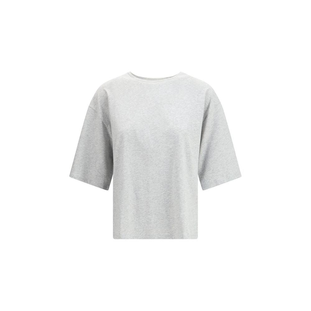 Loulou De Saison Gray Cotton T-Shirt by Loulou De Saison