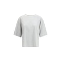 Loulou De Saison Gray Cotton T-Shirt by Loulou De Saison